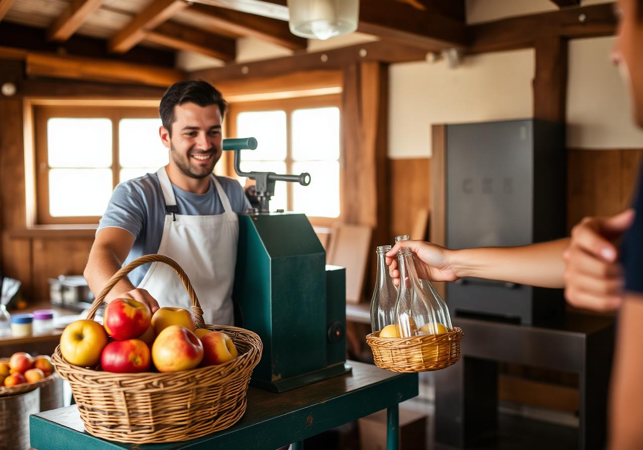 Usluženo cijeđenje — donesite svoje voće i flaše